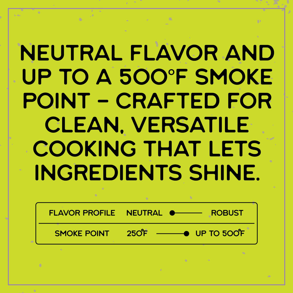 Marianne's Harvest drizzling into salad for flavor-neutral finishing touch
