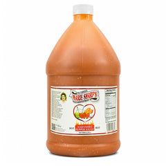 Marie Sharp's 1-gallon front label showing brand and product benefits