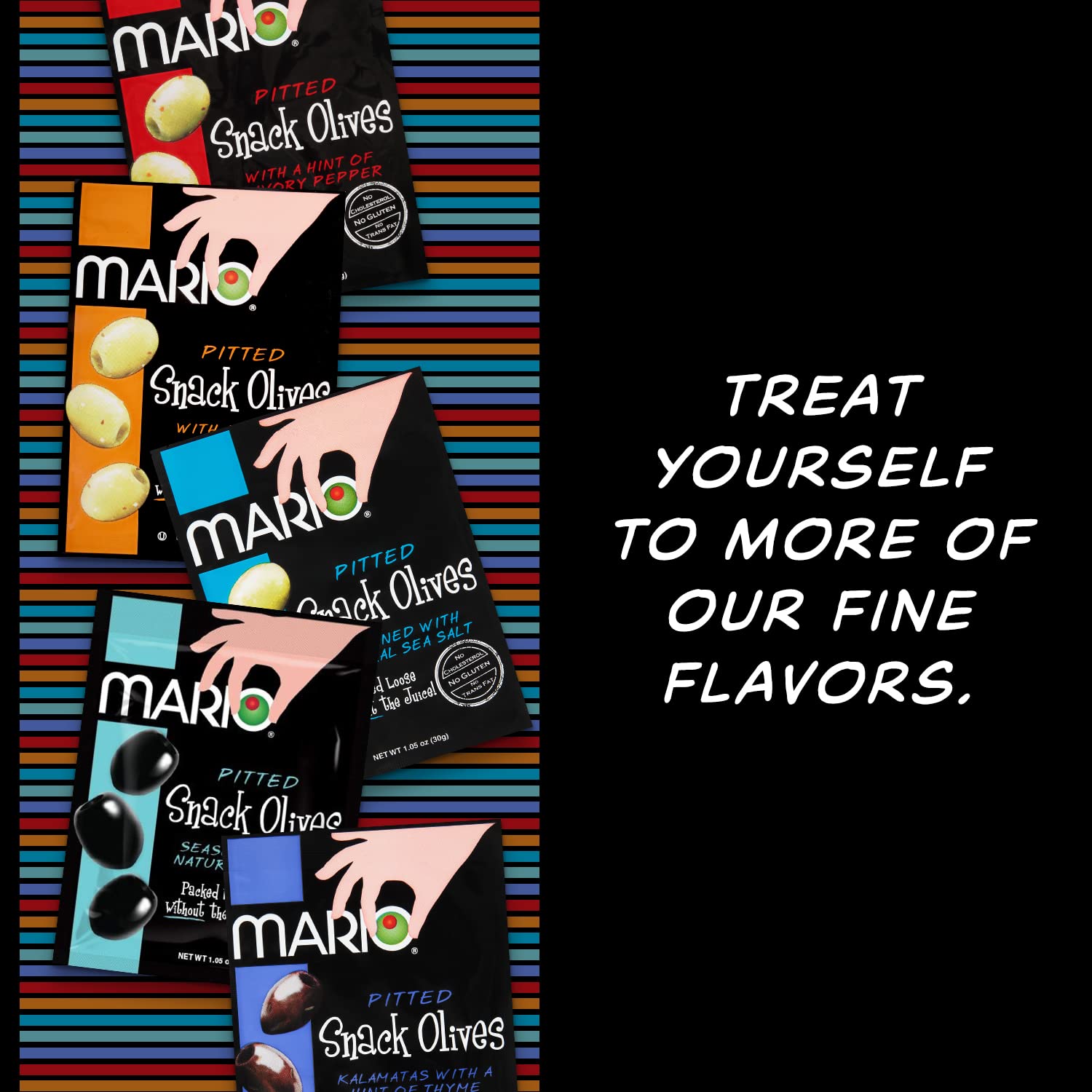 Mario label and ingredients closeup highlighting Spanish origin and natural ingredients