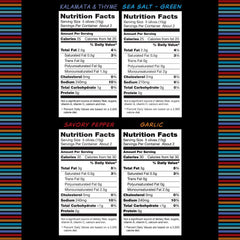 Mario single 1.05 oz pouch top view showing tear notch for convenient on-the-go snacking