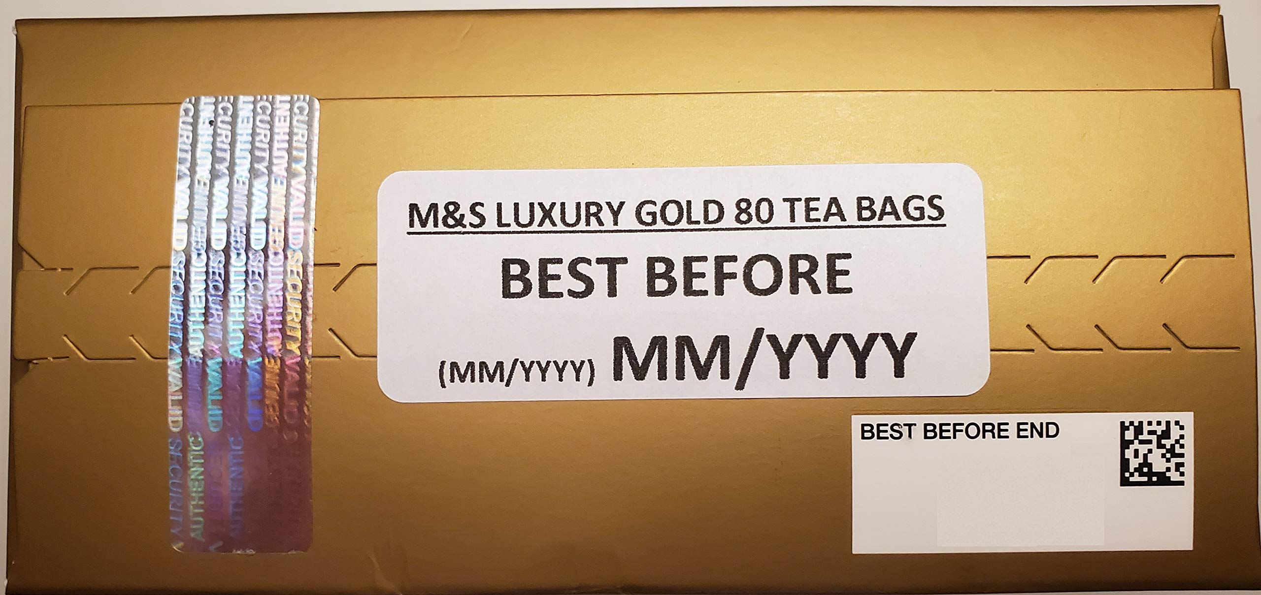 Marks & Spencer Luxury Gold brewed cup showing deep amber colour and robust flavour