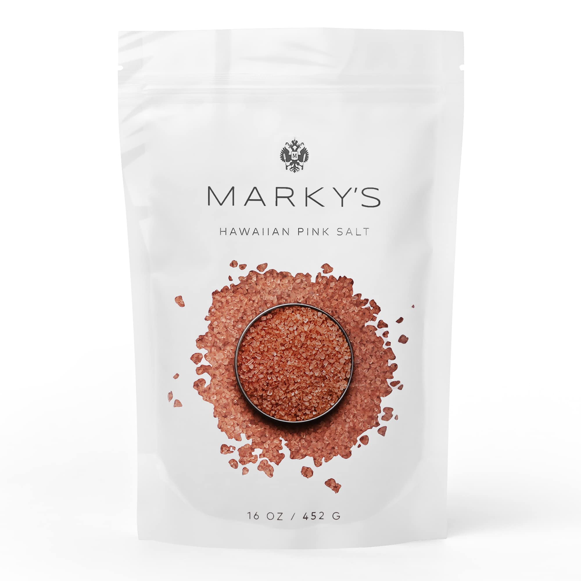 MARKY'S pink salt sprinkled on grilled fish showcasing enhanced flavor and decorative benefit