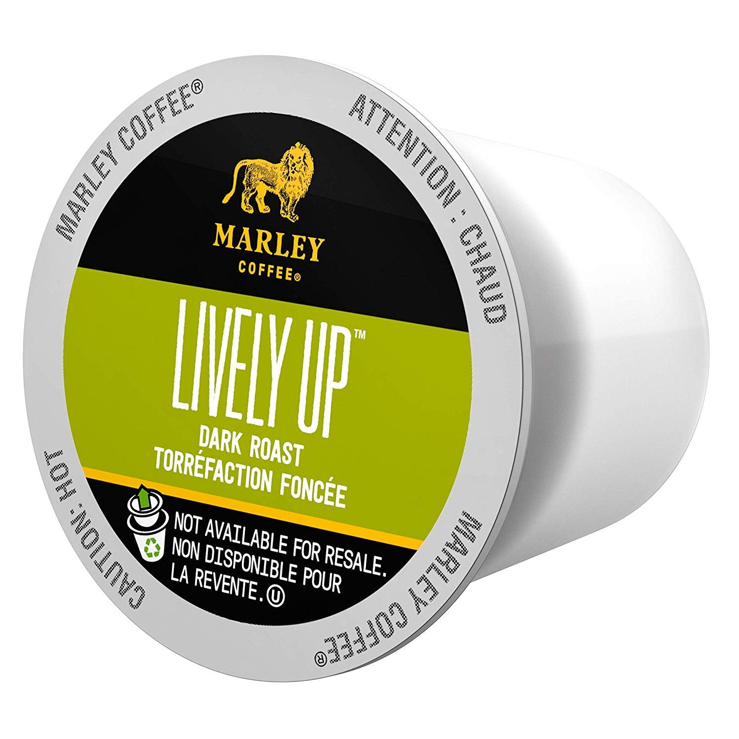 Marley Coffee brewed shot in cup demonstrating espresso-style body and crema