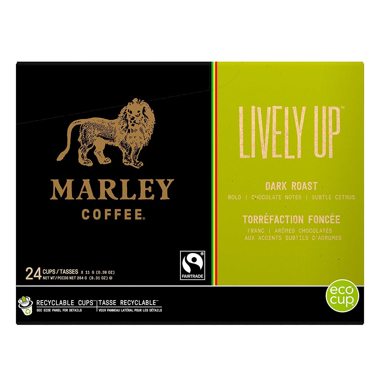 Marley Coffee on breakfast table lifestyle scene showing convenience and quality