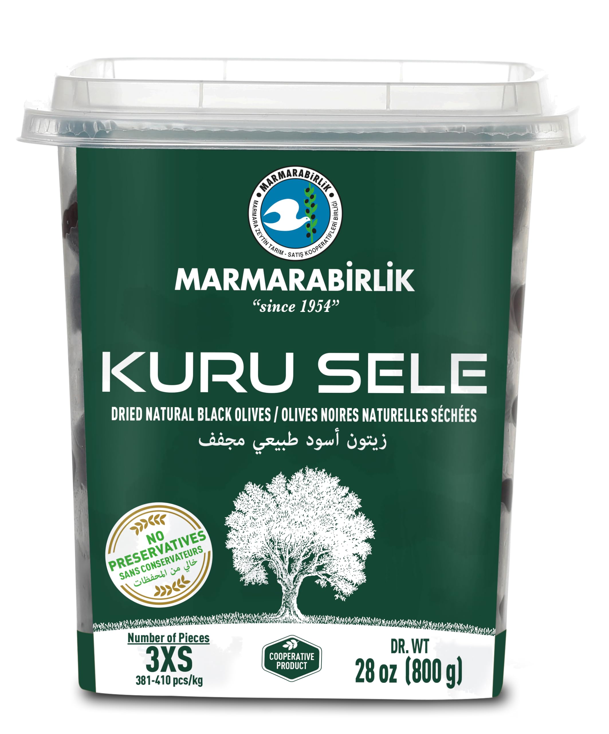 Marmarabirlik front packaging of 28oz jar showing brand and product