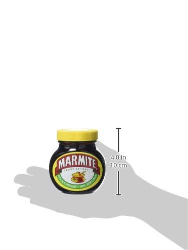 Breakfast table scene with Marmite jar showing everyday use and family-friendly benefit