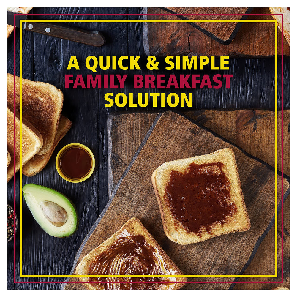 Three Marmite jars stacked together, Marmite bulk pack convenience visible