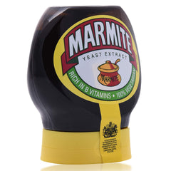 Marmite squeezy on toast lifestyle shot showing quick savory breakfast boost