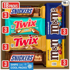 Mars variety box front packaging showing assortment and branding, ideal for parties