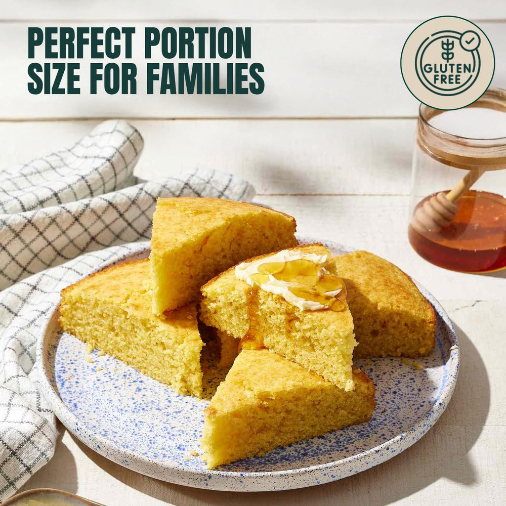 Marsh Hen Mill corn muffins plated showing golden crumb and bakery-ready results