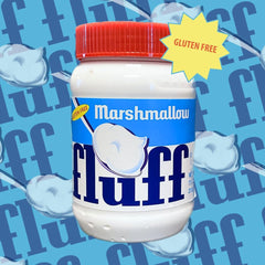 Marshmallow Fluff close-up texture highlighting airy consistency benefit