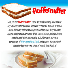 Slice of toast spread with Marshmallow Fluff showing easy spreadability and taste