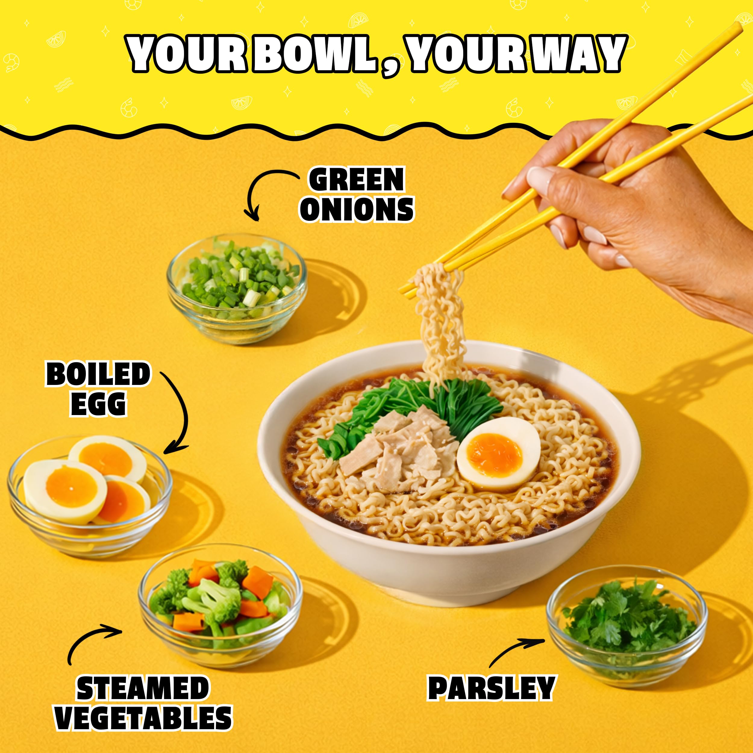 Maruchan 24-pack box in pantry showing bulk storage convenience