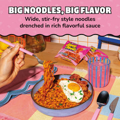 Maruchan bowl served with egg and scallions for richer, customizable meal