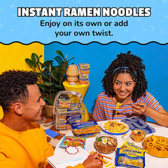 Maruchan cooked ramen in bowl showing ready-to-eat hot meal