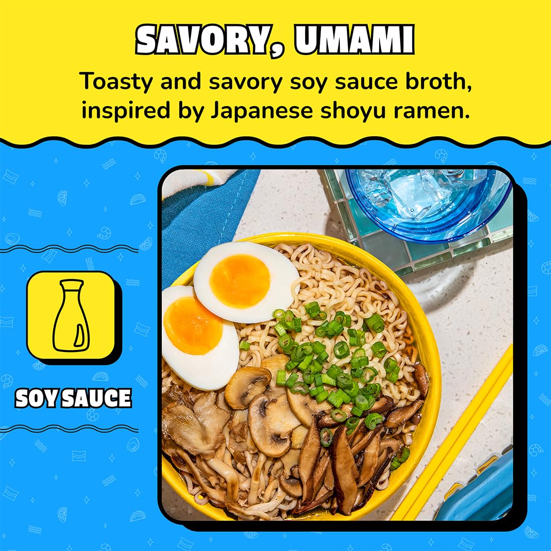 Maruchan noodle texture close-up highlighting springy bite and easy cooking