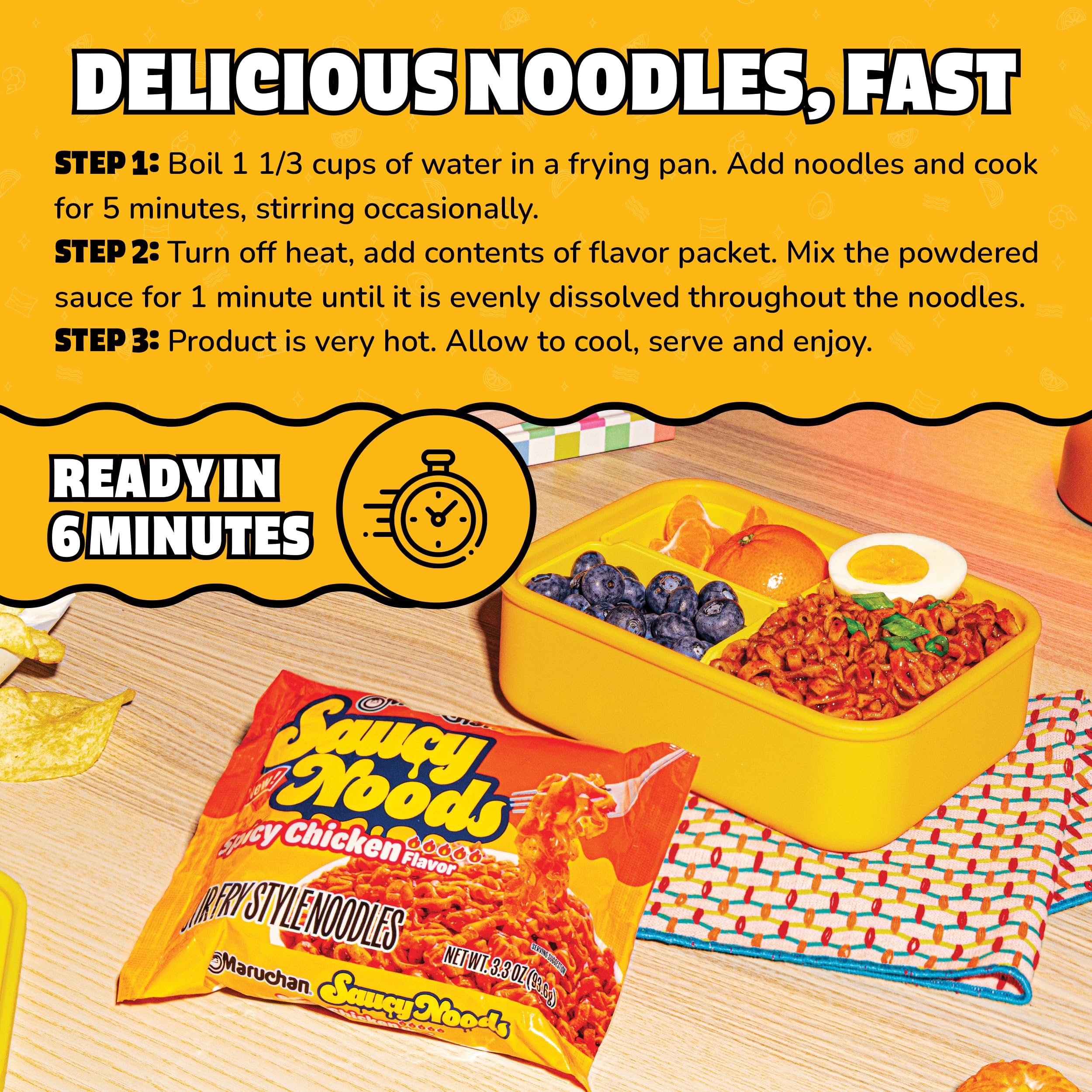 Maruchan stacked 20-pack illustrating bulk value and pantry readiness