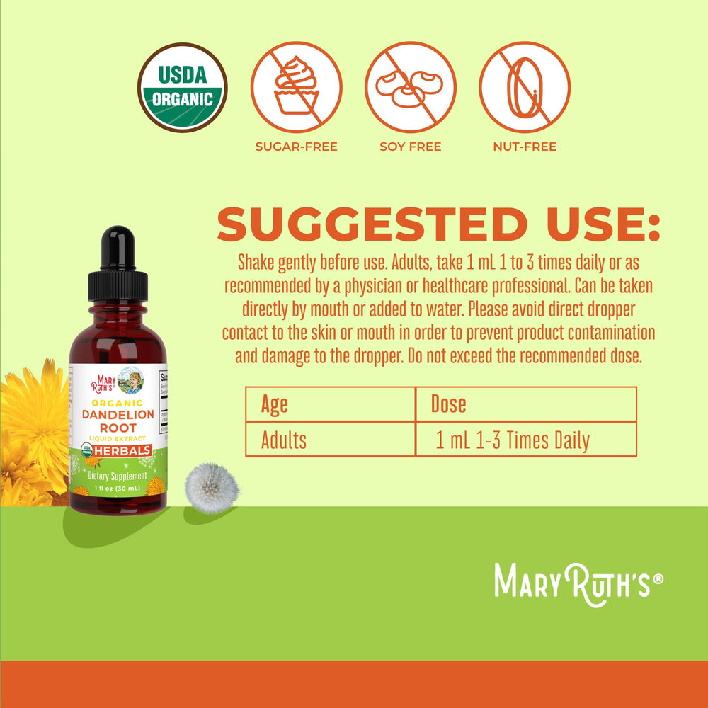 MARYRUTH'S dropper releasing liquid showing smooth tincture texture