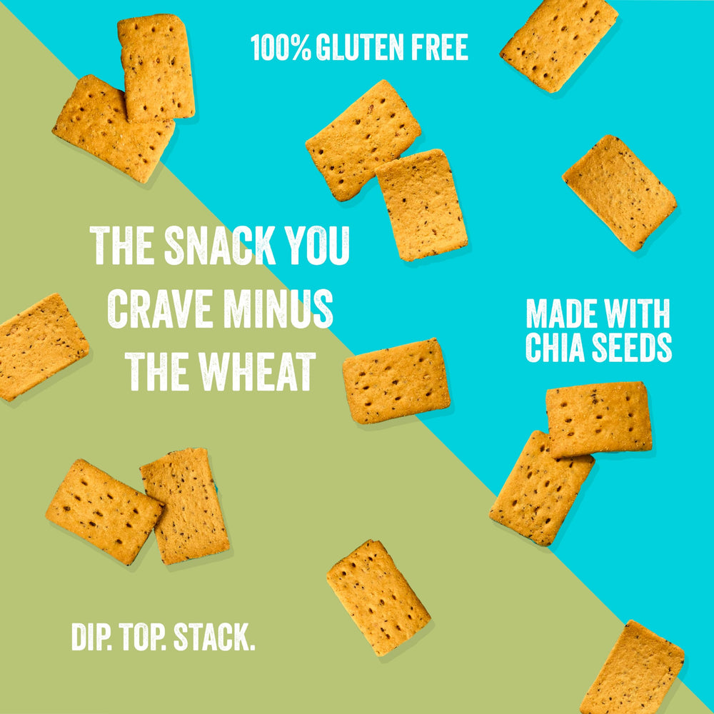 Mary's Gone Crackers close-up of thin crisp texture showing crunch and whole-grain feel