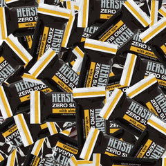 MASHBOX close-up of a chocolate piece with almond revealing creamy texture and crunch
