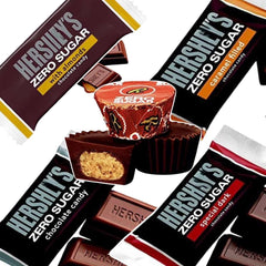 MASHBOX front packaging showing sugar-free assorted chocolates for easy sharing