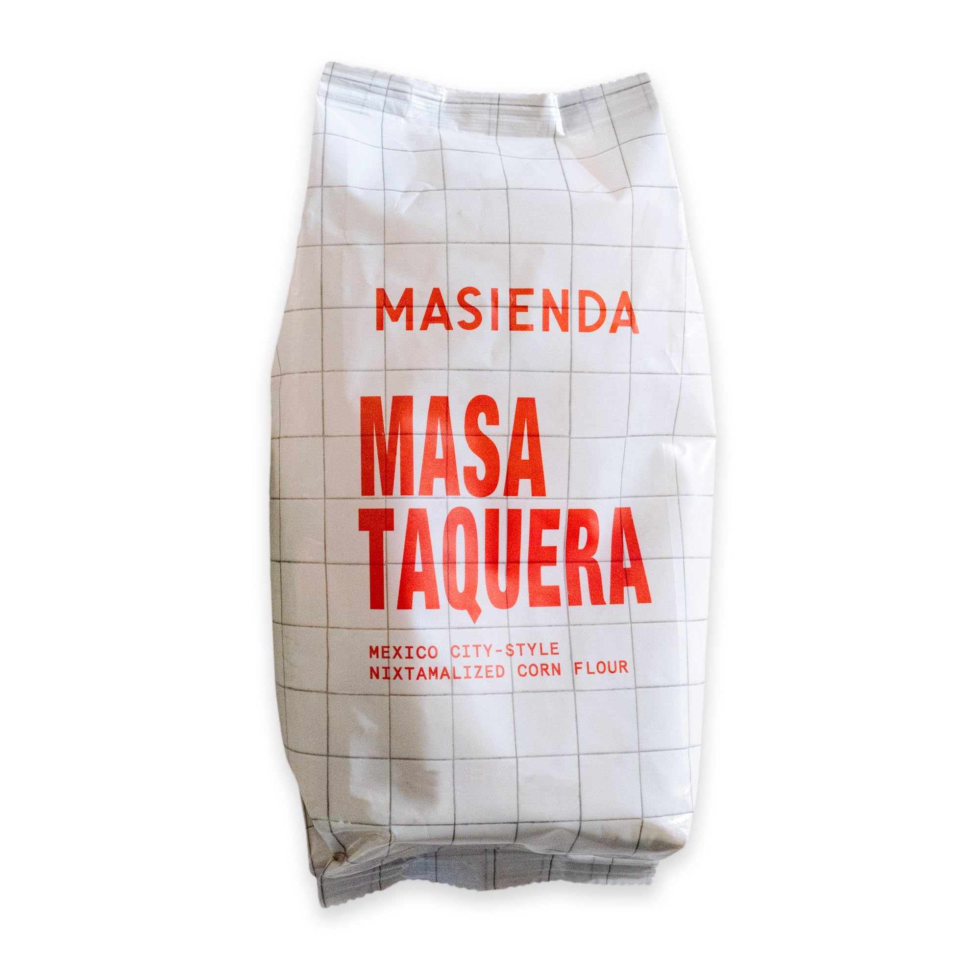 Masienda package front view showing brand and masa harina for authentic tortillas