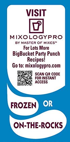 MASTER OF MIXES label close-up showing ingredients and mixer authenticity benefits