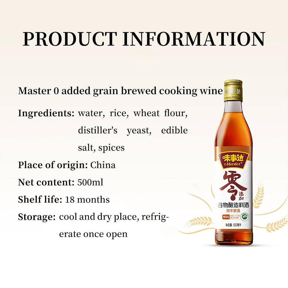 MASTER bottle on kitchen counter illustrating everyday culinary use
