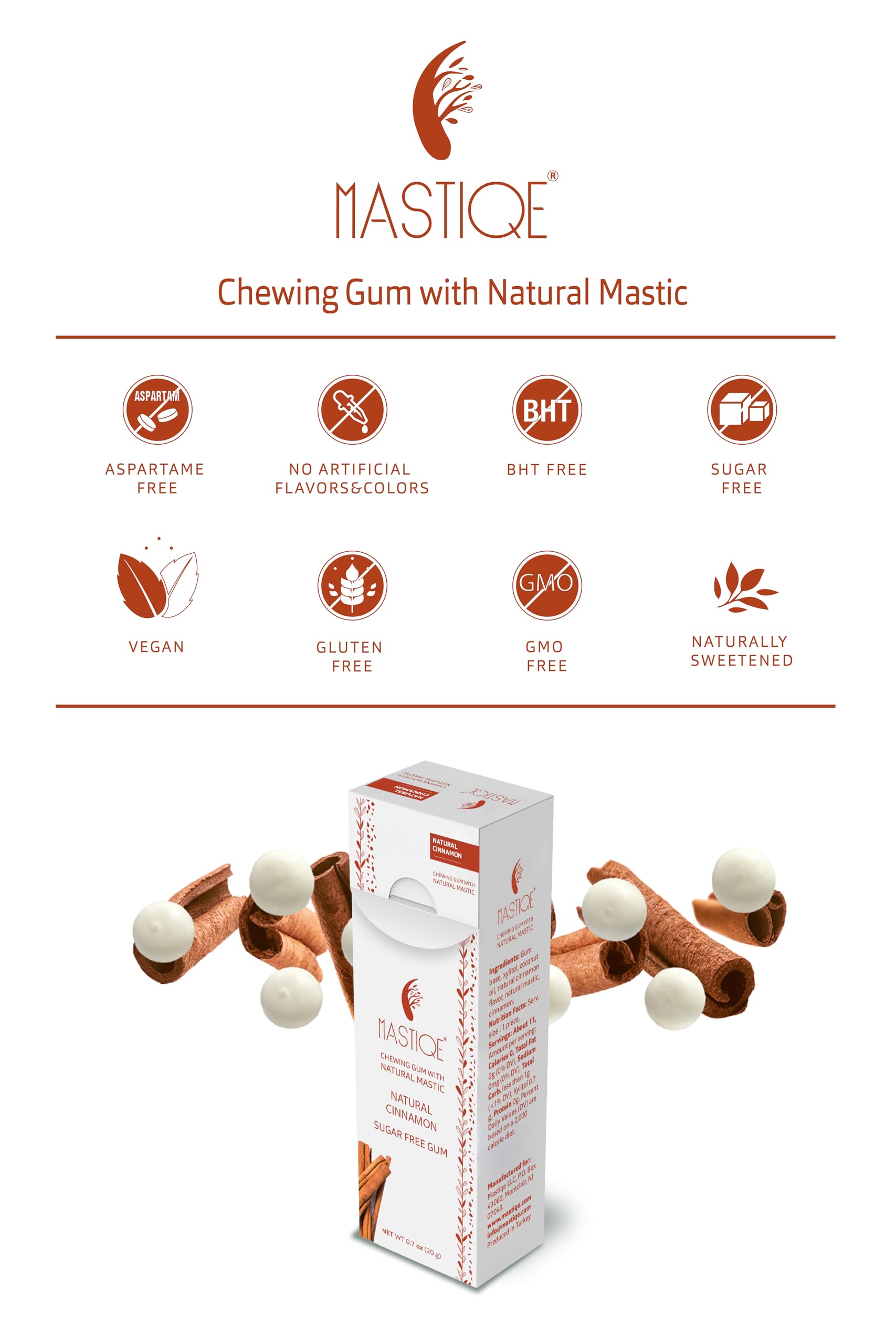 array of Mastiqe boxes arranged to show variety pack options and resealable lids