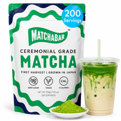 MATCHABAR front tin showing label and premium packaging benefit