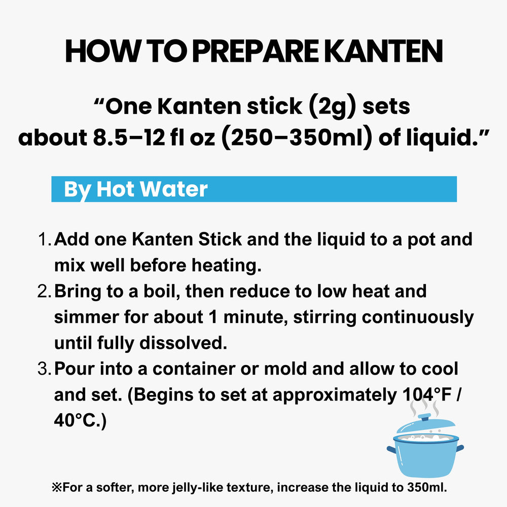Matcharl KANTEN set pudding in glass mold demonstrating clean presentation