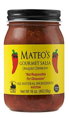 Mateo's close-up texture shot of salsa showing fresh ingredients and vibrant color for taste appeal