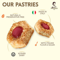 Pasticceria Matilde Vicenzi close-up flaky layers highlighting crispness