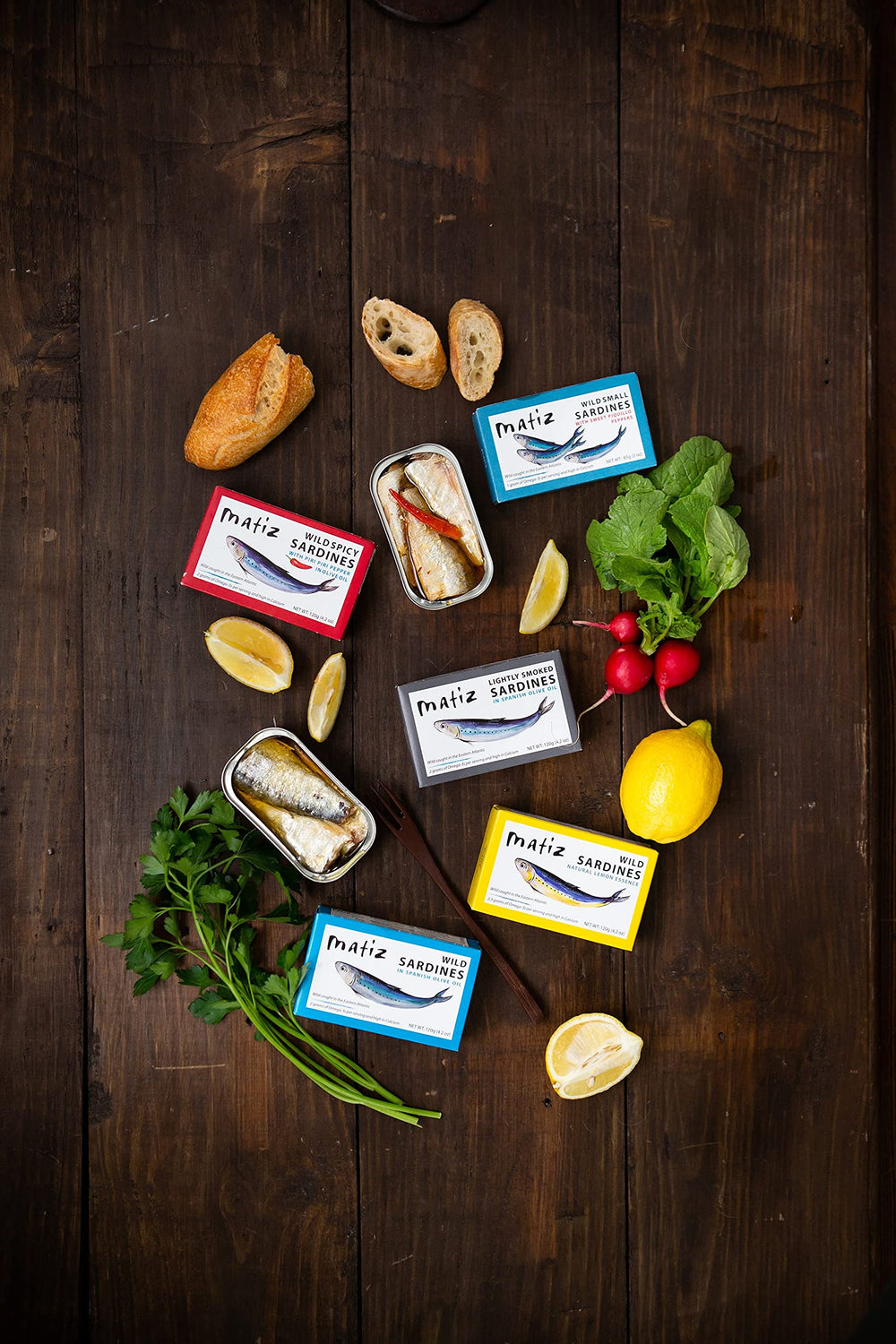 Matiz product label and ingredients list highlighting clean sourcing