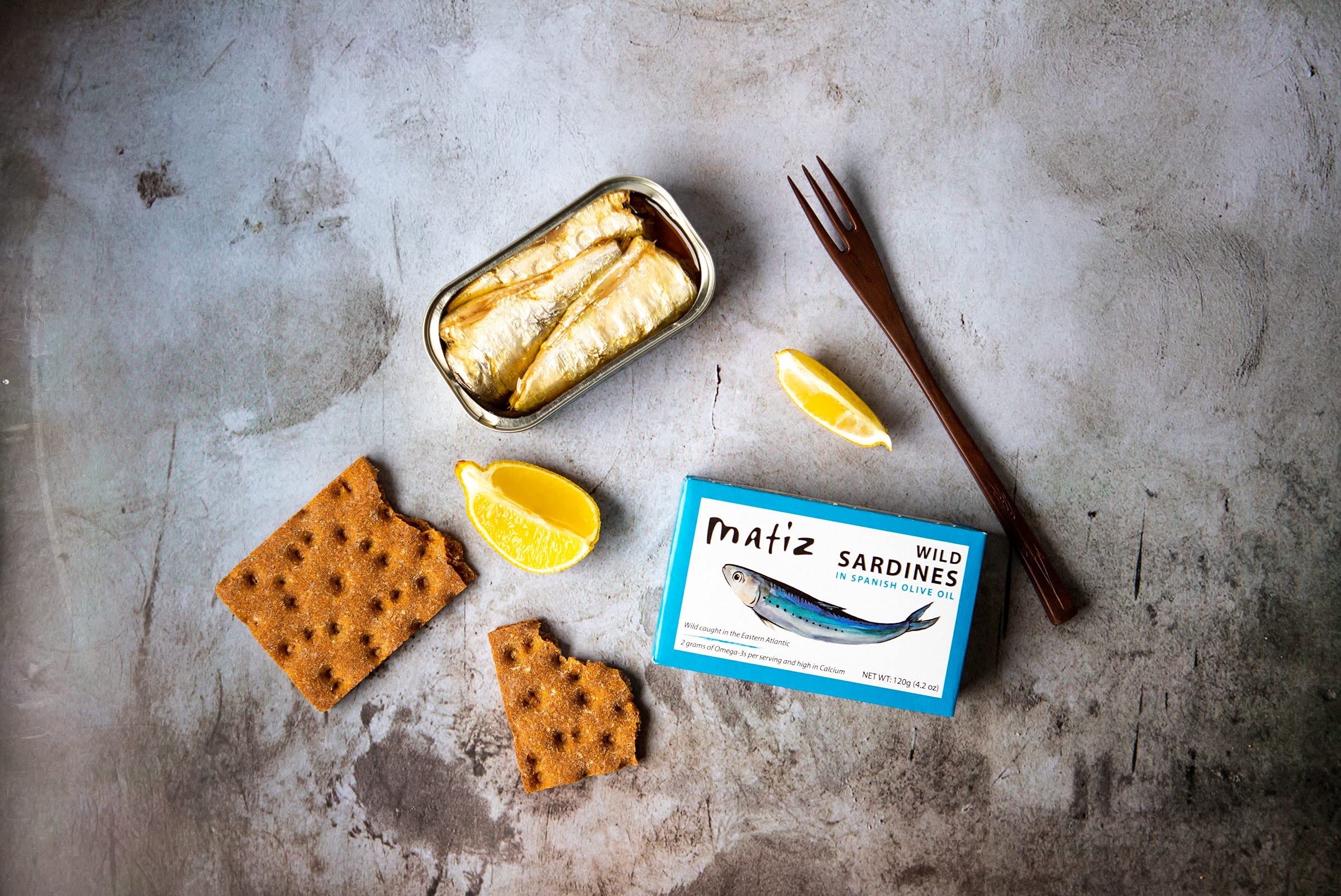 Matiz sardines tossed with pasta showing easy meal enrichment with protein