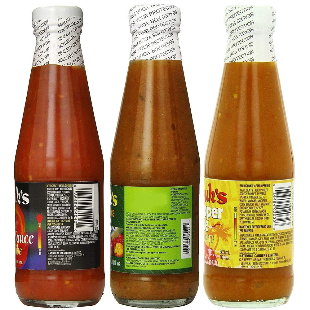 Matouk's sauce being drizzled over rice demonstrating quick flavor boost and versatility