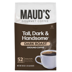 MAUD'S front packaging showing brand and 20 oz size, highlights bold flavor
