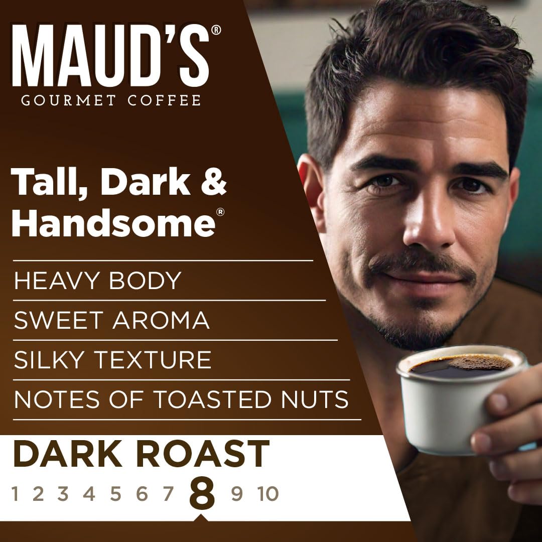 MAUD'S instant granules texture close-up showing smooth dissolve and rich color