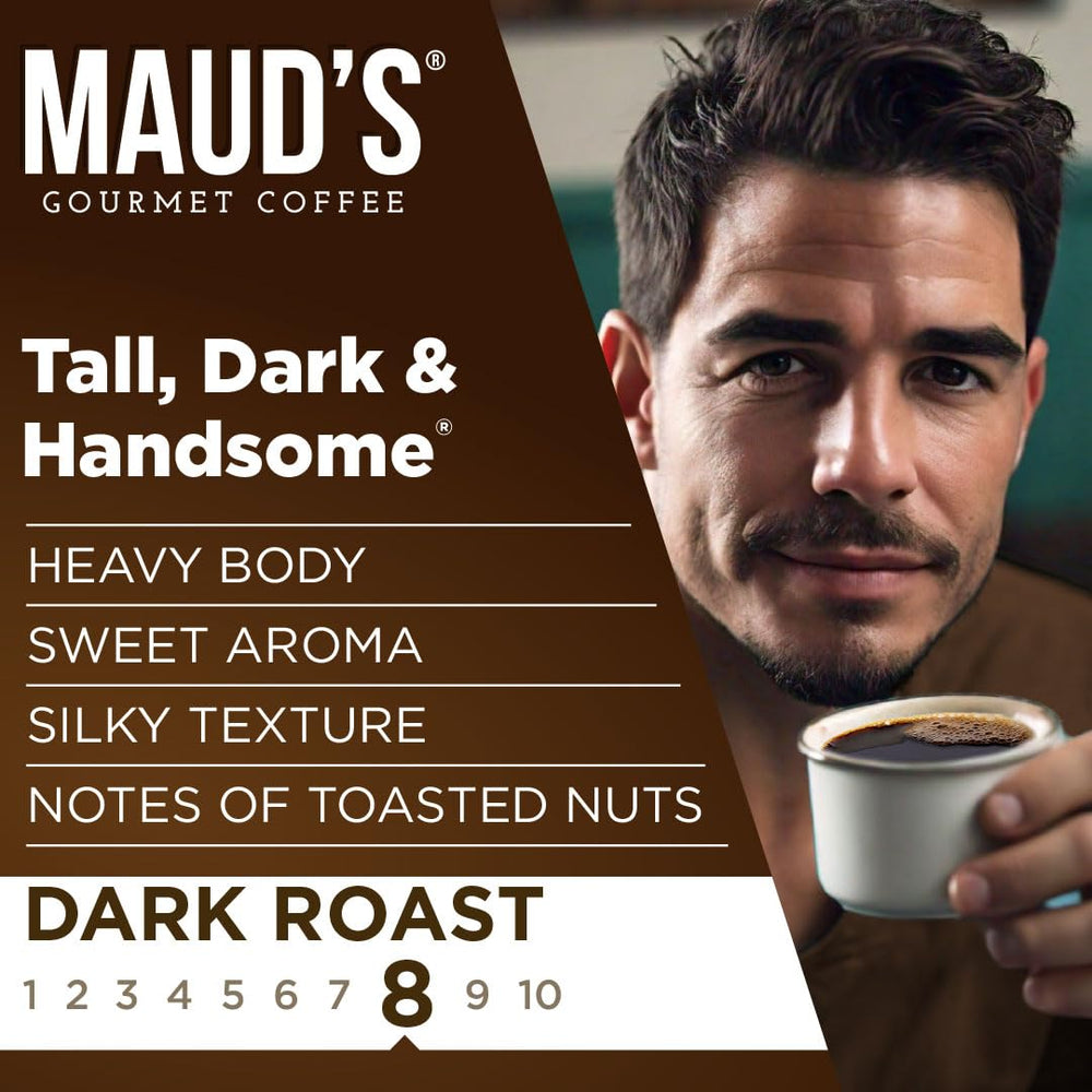 MAUD'S instant granules texture close-up showing smooth dissolve and rich color