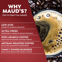 MAUD'S nine flavored pods laid out overhead showing variety, discover new flavors benefit
