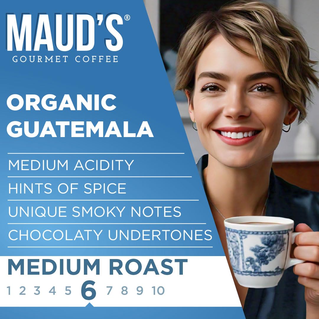 Maud's pack beside a coffee scoop showing scale and value for everyday use