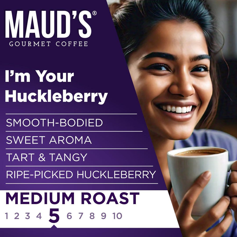 MAUD'S ground coffee texture showing Arabica beans and aroma