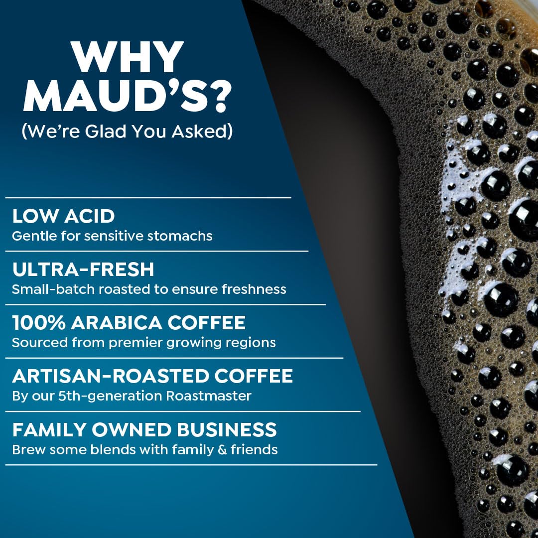Maud's ingredient and sourcing label detail showing ethical origin