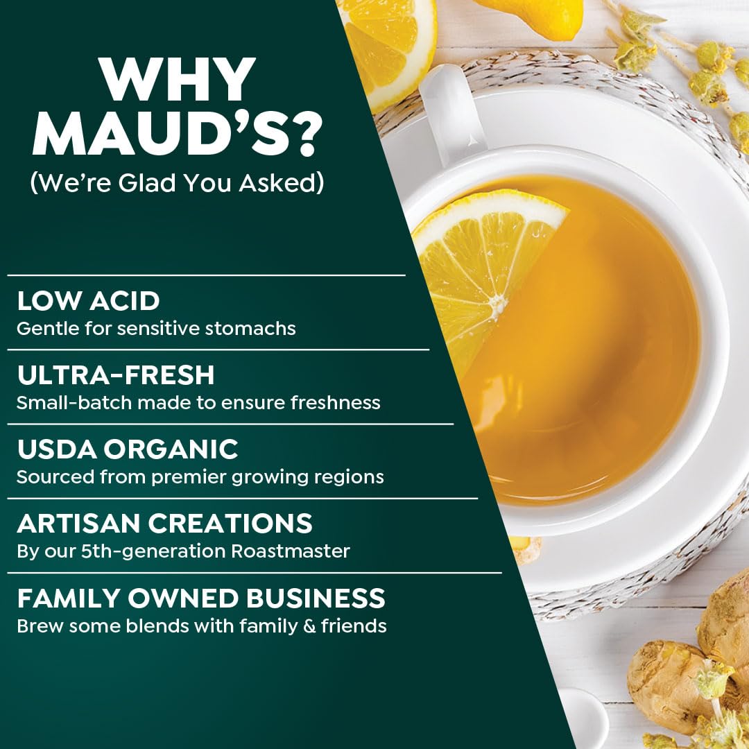 MAUD'S open box showing rows of pods for convenience and storage