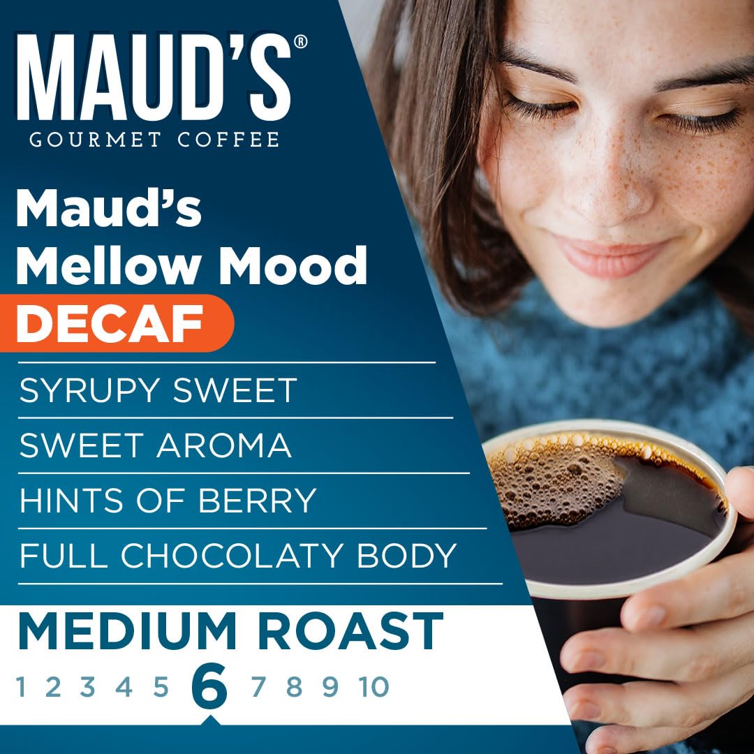 Maud's brewed cup from pod demonstrating smooth crema and flavor