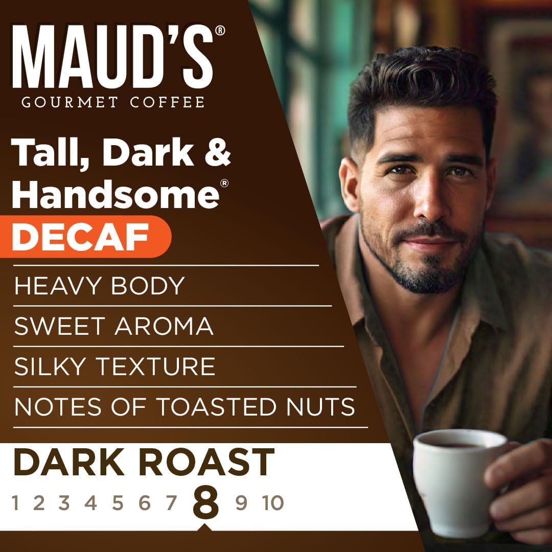 MAUD'S pod inside a single-serve machine during brewing demonstrating convenient use