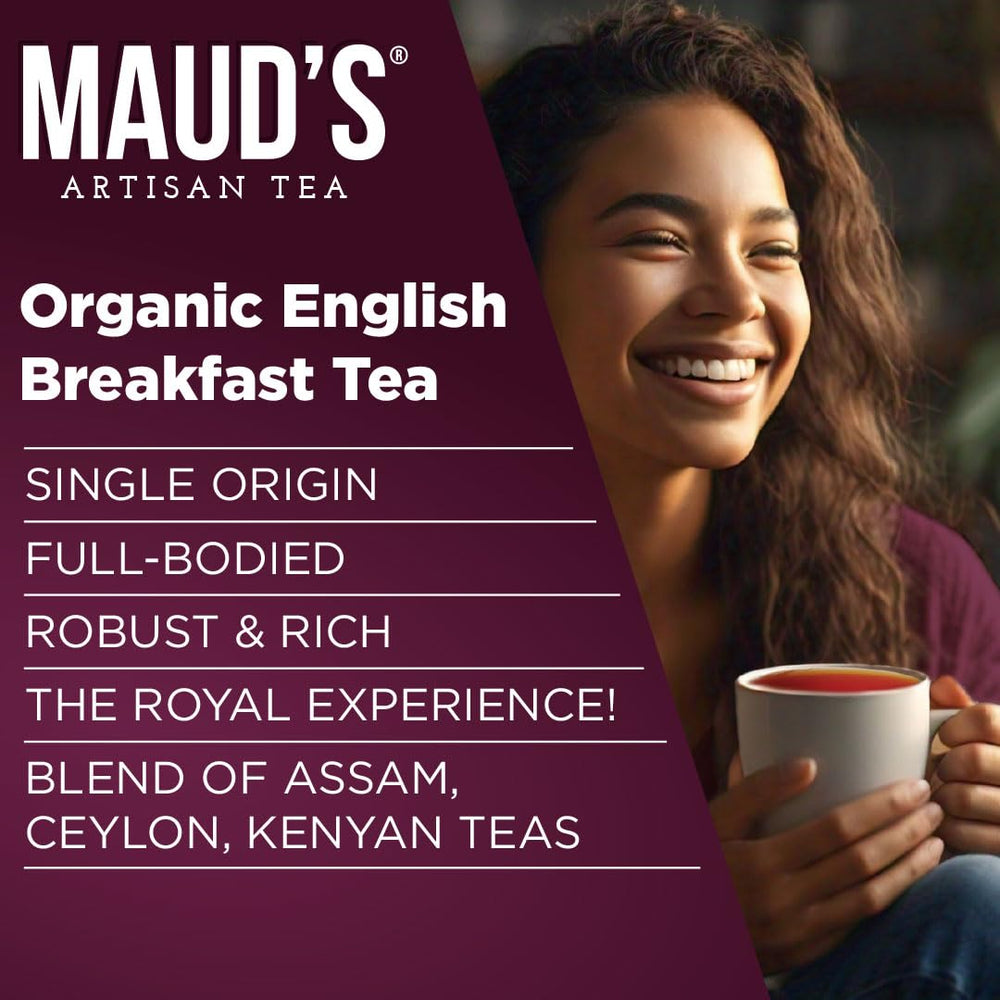 Maud's pod brewing in single-serve machine delivering quick, hot tea convenience