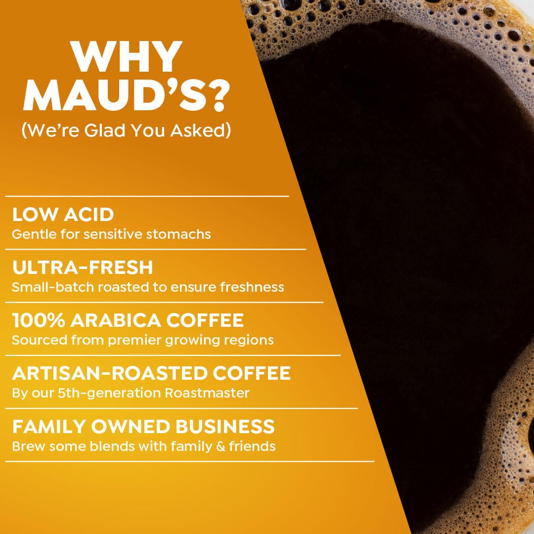 Maud's pod in hand for scale demonstrating compact convenience and portion control