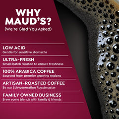 MAUD'S open box with all eighteen pods arranged for portion visibility