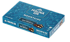 mauna loa detail of milk chocolate coating highlighting creamy melt